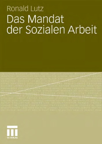 Das Mandat Der Sozialen Arbeit