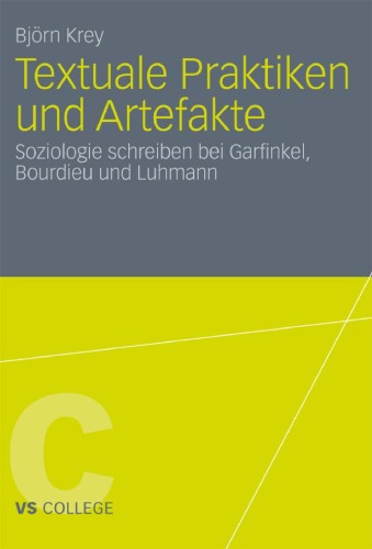 Textuale Praktiken Und Artefakte