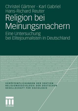 Religion Bei Meinungsmachern