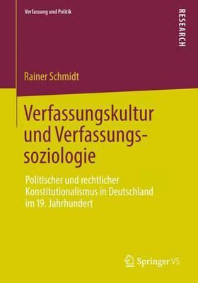 Verfassungskultur Und Verfassungssoziologie