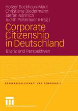 Corporate Citizenship in Deutschland : Bilanz und Perspektiven