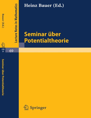 Seminar Uber Potentialtheorie