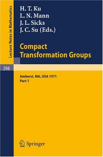 Proceedings Of The Second Conference On Compact Transformation Groups