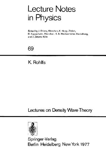 Lectures on Density Wave Theory