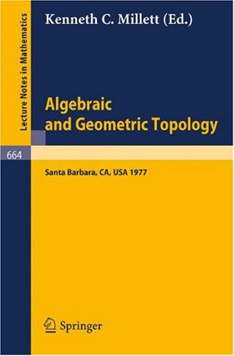 Algebraic and Geometric Topology