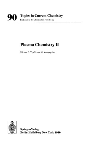 Plasma Chemistry