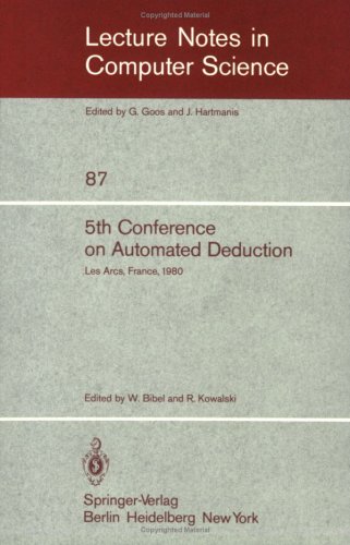 5th Conference on Automated Deduction