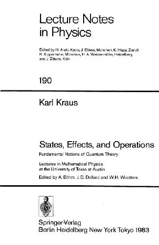 States, Effects, And Operations