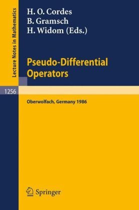 Pseudo-Differential Operators