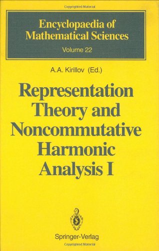 Representation Theory and Noncommutative Harmonic Analysis I