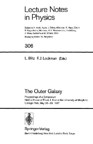 The Outer Galaxy