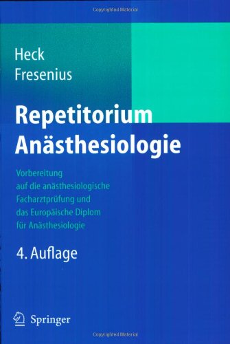 Repetitorium Anasthesiologiee