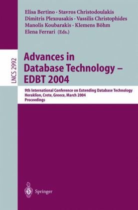 Advances in Database Technology - Edbt 2004