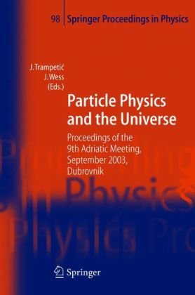 Particle Physics And The Universe