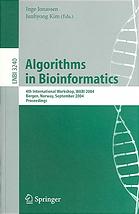 Algorithms in Bioinformatics