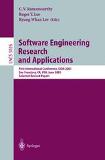 Software Engineering Research and Applications.