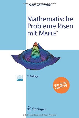 Mathematische Probleme Lösen Mit Maple