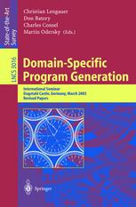 Domain-Specific Program Generation.