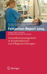 Gesundheitsmanagement in Krankenhäusern und Pflegeeinrichtungen : Zahlen, Daten, Analysen aus allen Branchen der Wirtschaft