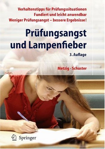 Prüfungsangst Und Lampenfieber