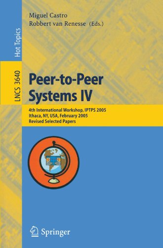 Peer-To-Peer Systems IV