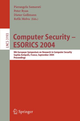 Computer Security - Esorics 2004