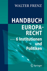 Handbuch Europarecht