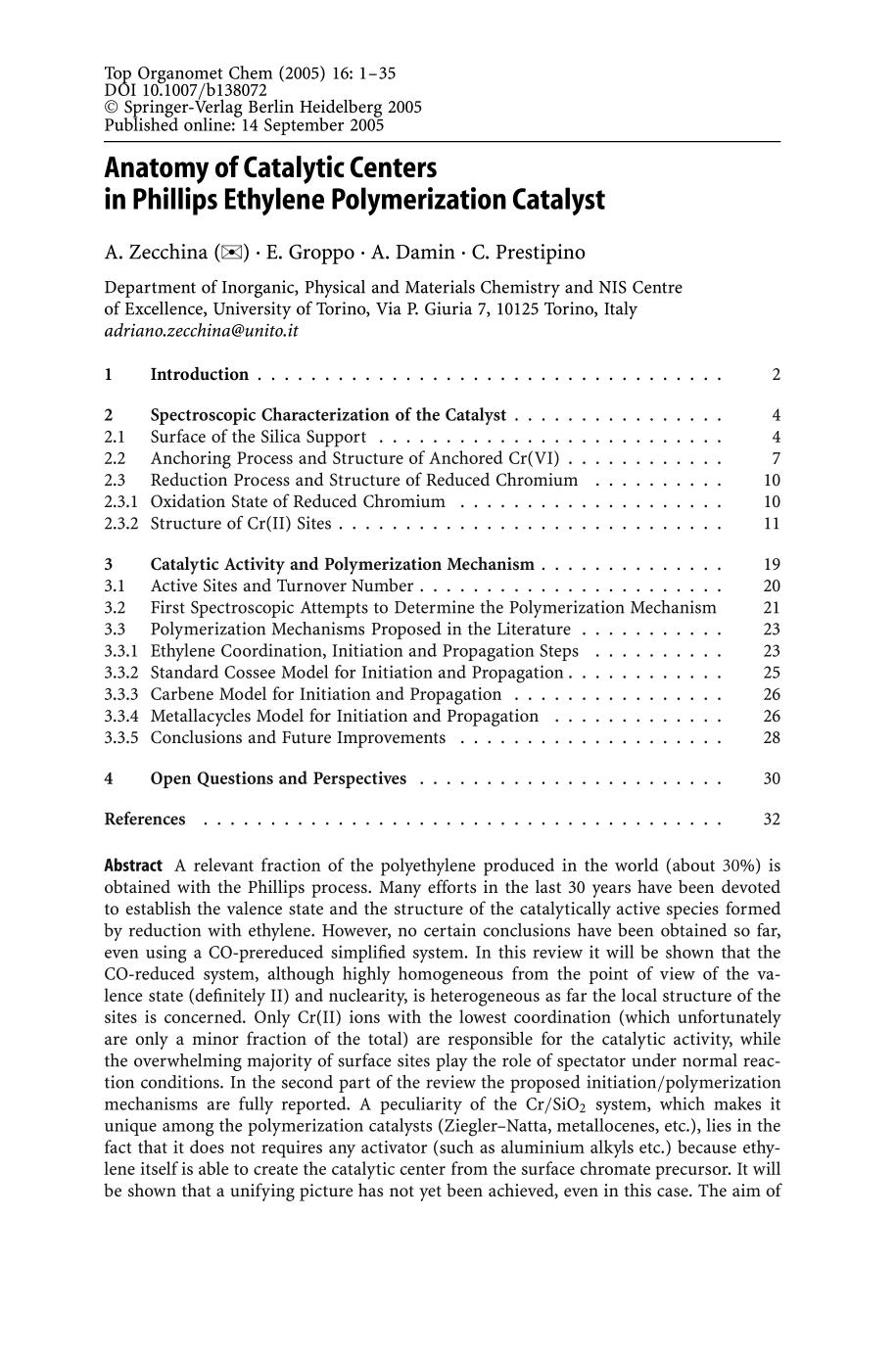 Surface and interfacial organometallic chemistry and catalysis