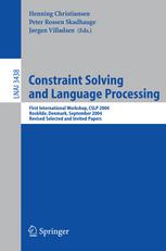 Constraint Solving and Language Processing