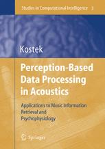 Perceptionbased Data Processing in Acoustics