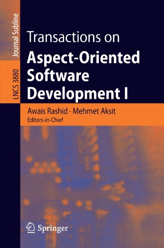 Transactions on Aspect-Oriented Software Development I