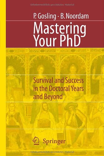 Mastering Your PhD