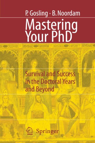 Mastering Your PhD