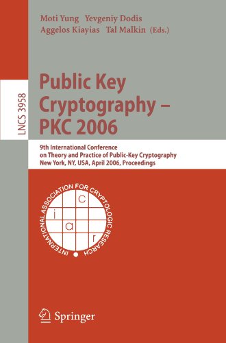 Public Key Cryptography - Pkc 2006