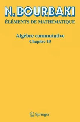 Algebre Commutative