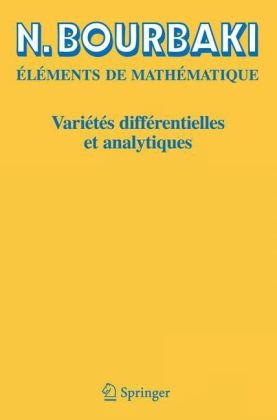 Varietes Differentielles Et Analytiques