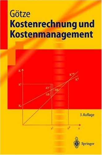 Kostenrechnung und Kostenmanagement