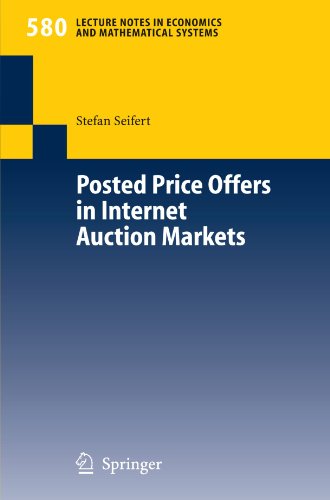 Posted Price Offers in Internet Auction Markets