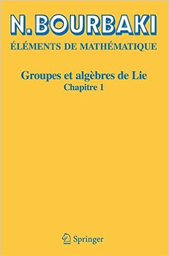 Groupes Et Algebres de Lie