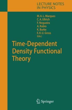 Time-Dependent Density Functional Theory