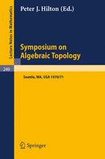 Symposium on Algebraic Topology.