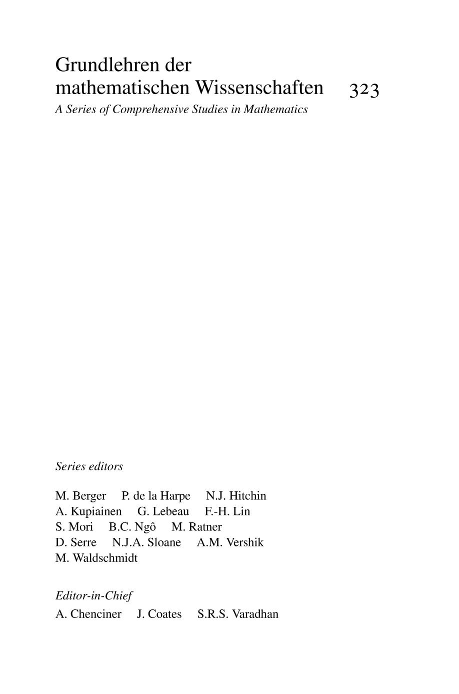 Cohomology of Number Fields