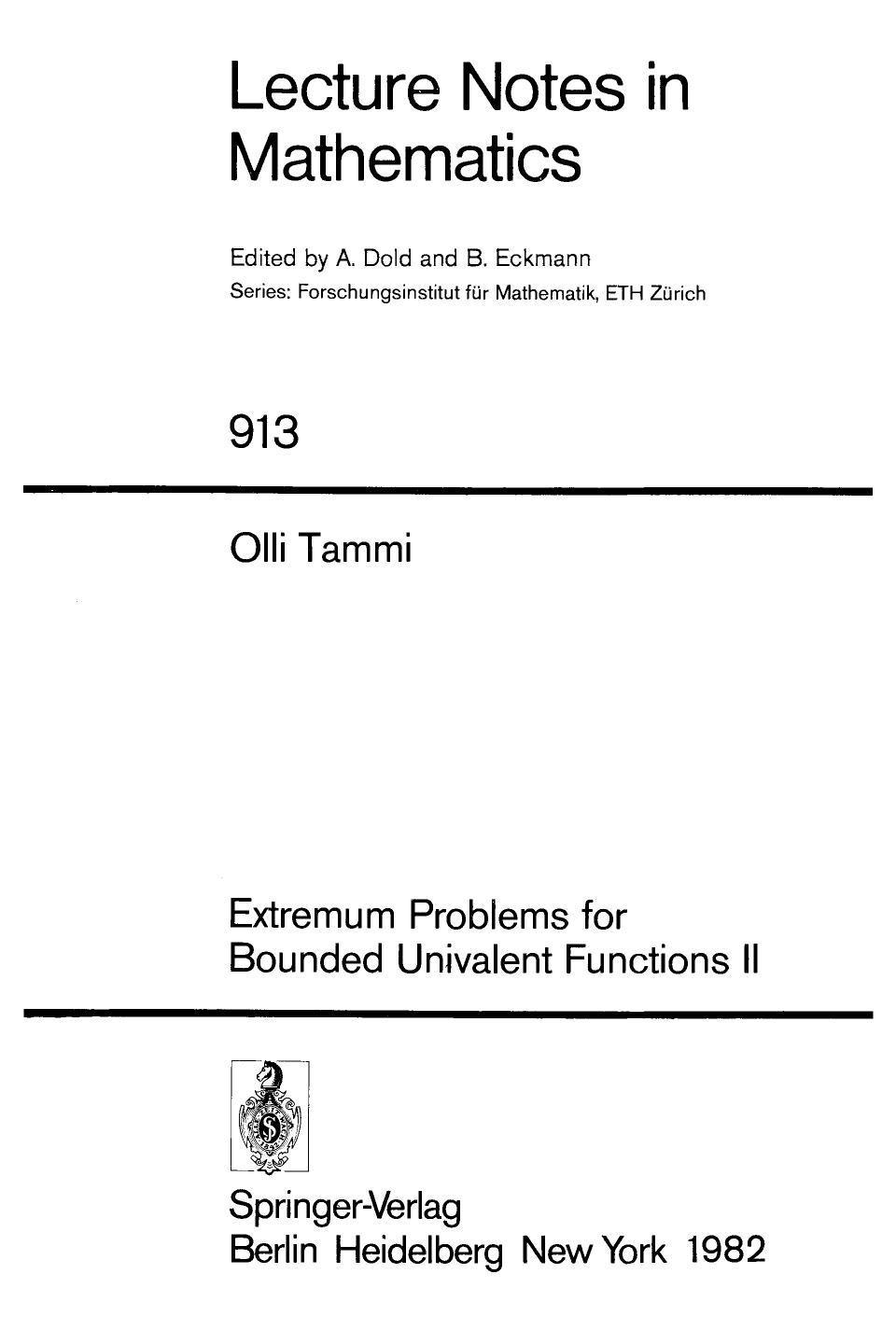 Extremum Problems for Bounded Univalent Functions II.