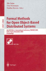 Formal methods for open object based distributed systems 6th IFIP WG 6.1 international conference ; proceedings