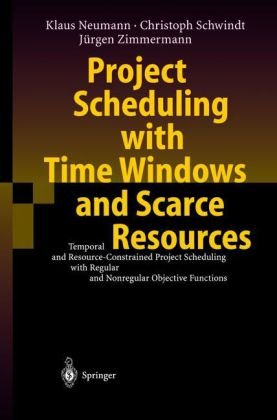 Project Scheduling with Time Windows and Scarce Resources