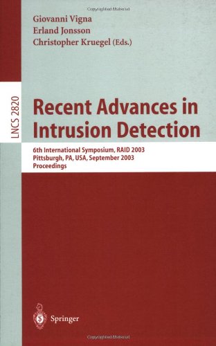 Recent Advances In Intrusion Detection