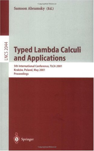 Typed Lambda Calculi and Applications