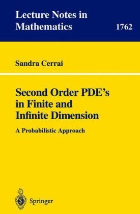 Second Order Pde's in Finite and Infinite Dimension