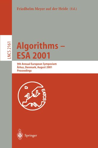 Algorithms   Esa 2001