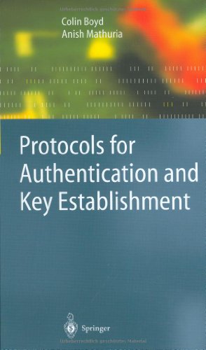 Protocols for Authentication and Key Establishment